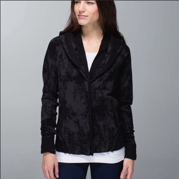 Lululemon- Sea Bed Black Deep Coal To Class Jacket - Picture 1 of 8